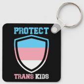 TransKinderen beschermen Sleutelhanger (Achterkant)