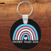 TransKinderen beschermen Sleutelhanger (Voorkant)