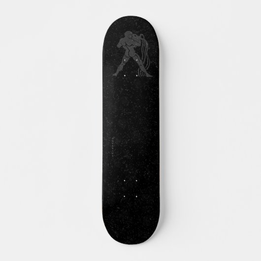 Translucent Aquarius Skateboard (Voorkant)