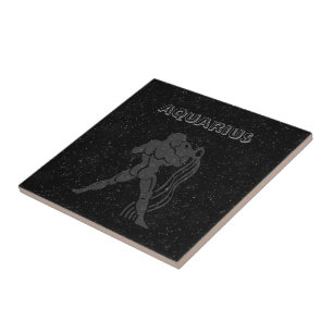 Translucent Aquarius Tegeltje