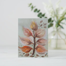 Translucent leaves briefkaart