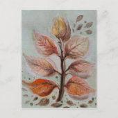 Translucent leaves briefkaart (Voorkant)