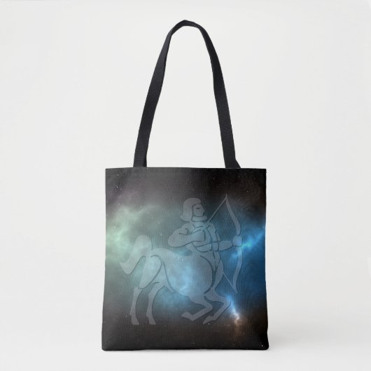 Translucent Sagittarius Tote Bag (Voorkant)