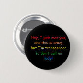 Transman Button (Voorkant /achterkant)