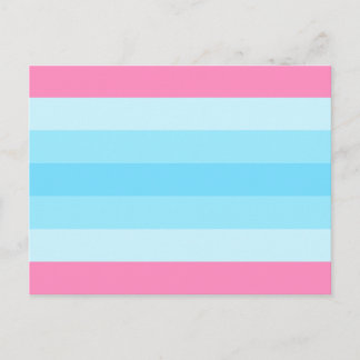 transmasculinaire vlag briefkaart