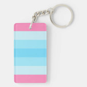 Transmasculine Pride Flag  Sleutelhanger (achterkant)