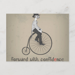 Transmettre Avec Confiance Carte Postale Vintage V