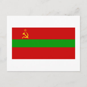 Transnistrië Vlag Briefkaart