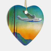 Transpacific Reizen Keramisch Ornament (Rechts)