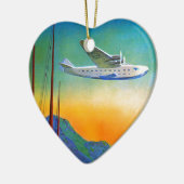 Transpacific Reizen Keramisch Ornament (Links)