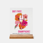  Transparant Acryl Bar Teken Acryl Bord (Voorkant)