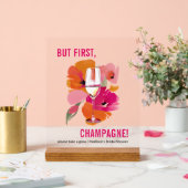  Transparant Acryl Bar Teken Acryl Bord (Huwelijk)