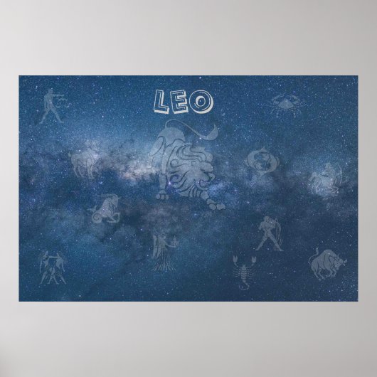 Transparant Leo Poster (Voorkant)