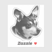 Transparant Ruby Sticker!! Sticker (Vel)