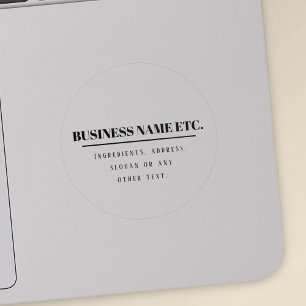 Transparant & Zwart Eenvoudig Modern Multifunction Sticker