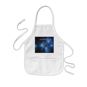 Transparante aquarius kinder schort