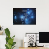 Transparante Aries Poster (Thuiskantoor)