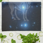 Transparante Aries Theedoek (Gevouwen)