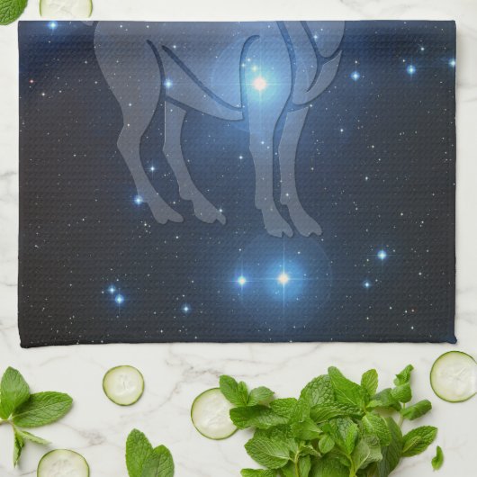 Transparante Aries Theedoek (Gevouwen)