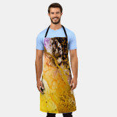 Transparante creativiteit. Abstracte wolken - ART. Schort (Gedragen)