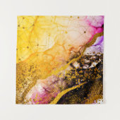 Transparante creativiteit. Abstracte wolken - ART. Wandkleed (Voorkant (horizontaal))