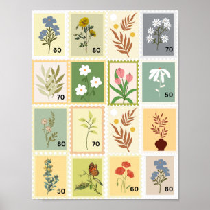 Transparante digitale print kleurrijke pastelstemp