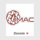 Transparante JMAC-Sticker Sticker (Vel)