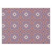 Transparante Monogram Azulejo Style Tablecloth Tafelkleed (Voorkant (Horizontaal))