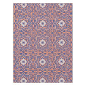 Transparante Monogram Azulejo Style Tablecloth Tafelkleed (Voorkant)