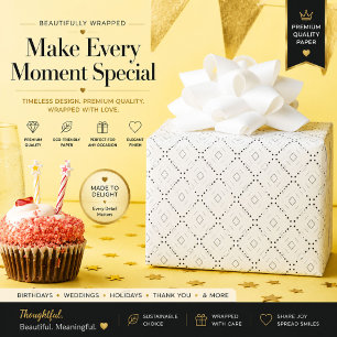 Transparante raster PNG Bewerkbare textuur-overl Cadeaupapier
