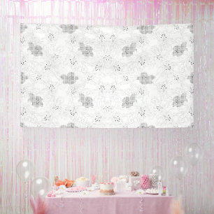 Transparante rasteroverlay – Bewerkbare PNG-textuu Spandoek