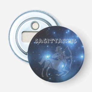 Transparante Sagittarius Button Flesopener