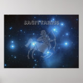 Transparante Sagittarius Poster (Voorkant)