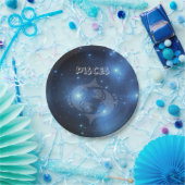 Transparante spisces papieren bordje (Feest)