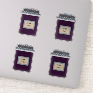 Transparante Stickers voor geleiproducten voor dru