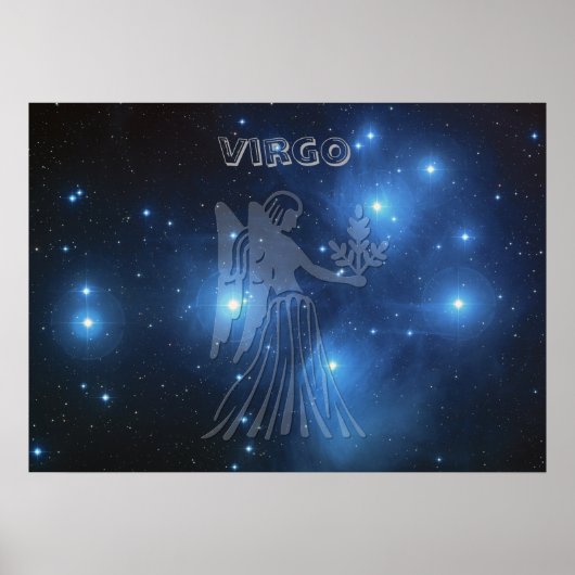 Transparante virgo poster (Voorkant)