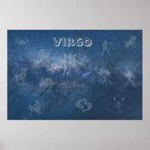 Transparante virgo poster