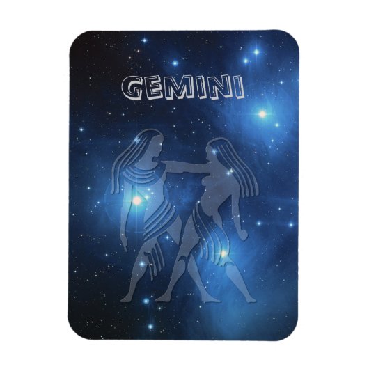 Transparent Gemini Magneet (Verticaal)