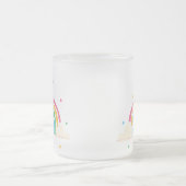 Transparent Rainbow Clouds Personalized Kids' Mug  (Centre)