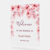 Transparent Watercolor Cherry Blossom (Angle)