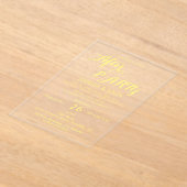  transparent wedding invitation (Poser)