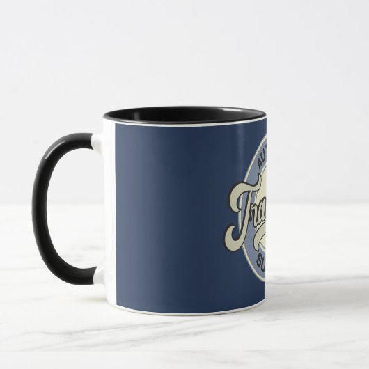 Transplant authentique Survivant Custom Coffee Mug (Gauche)