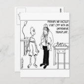 Transplant ondergoed briefkaart (Voorkant / Achterkant)