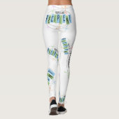 Transplant Recipient Retro Style Leggings (Achterkant)