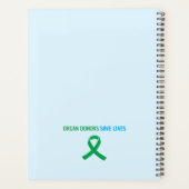 Transplant Strong Organ Donation Standard Planner (Achterkant)