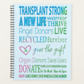 Transplant Strong Organ Donation Standard Planner (Voorkant)