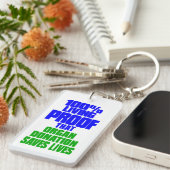 Transplant Survivor, Living Proof Sleutelhanger (Voorkant Rechts)