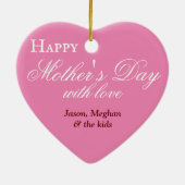 Transplant Survivor Moederdag Keramisch Ornament (Achterkant)