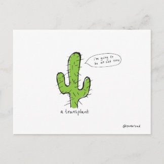 transplantatie briefkaart