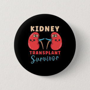 Transplantatie Nierdonor Nierziekte 5 Ronde Button 5,7 Cm